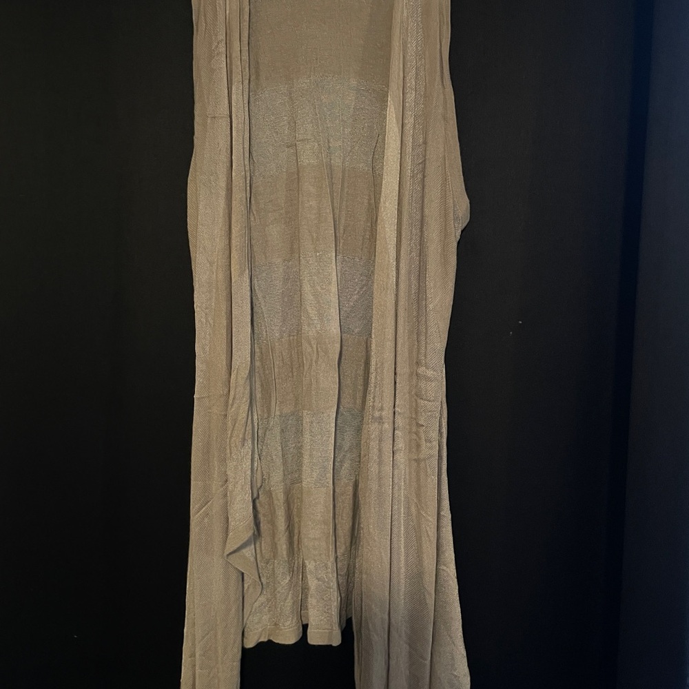 Beige Knit Cardigan